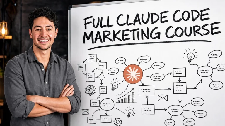 Original-Videovorschau: CLAUDE CODE MARKETING FULL COURSE (6 HOURS)